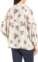Thumbnail for your product : Caslon ® V-Neck Peasant Ruffle Top
