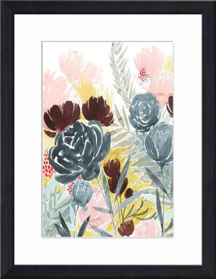 Winston Porter Unbridled Blooms II by Grace Popp - Picture Frame Painting