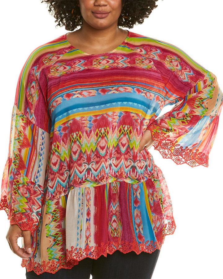 johnny was aria ruffle top