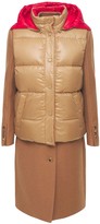 Thumbnail for your product : Burberry Wool Coat W/Vest