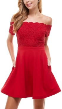 casual red dress juniors