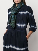 Thumbnail for your product : Raquel Allegra Tie-Dye Cotton Scarf