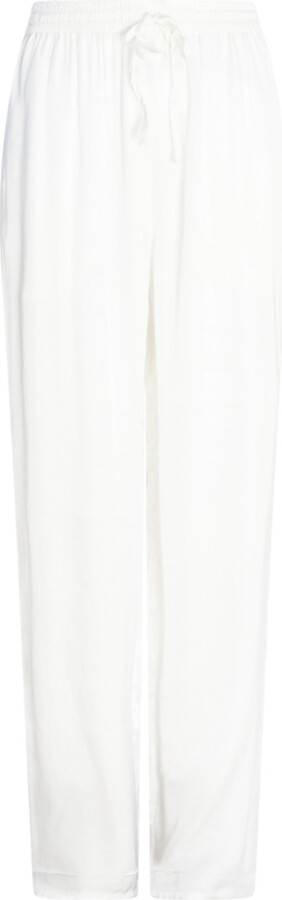 Circular Path Lounge Pants - White