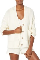 Thumbnail for your product : The Drop Women's Brigitte Chunky Button Front Pocket Ribbed Cardigan