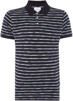 Thumbnail for your product : Peter Werth Men's Marble Space Dye Stripe Pique Polo