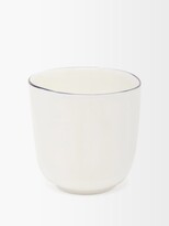 Thumbnail for your product : FELDSPAR Painted-rim Fine China Tea Cup - White/blue