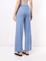 Thumbnail for your product : Chinti and Parker Wide-Leg Knitted Track Pants