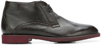 fur lined desert boots