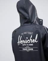 Thumbnail for your product : Herschel classic hooded waterproof jacket in black