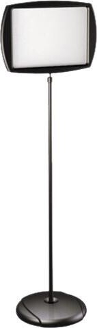 Bi-Silque Mastervision SIG07060101 Floor Stand Sign Holder