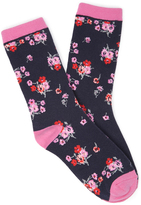 Thumbnail for your product : Forever 21 Floral Print Socks