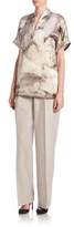 Thumbnail for your product : Lafayette 148 New York Rivington Wool & Silk Pants