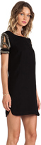 Thumbnail for your product : BA&SH Calpton Embellished Sleeve Dress