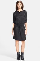 Thumbnail for your product : Vince Rolled Sleeve Cargo Dress