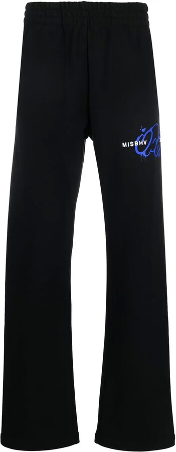 Misbhv x UFO361 logo-print track pants