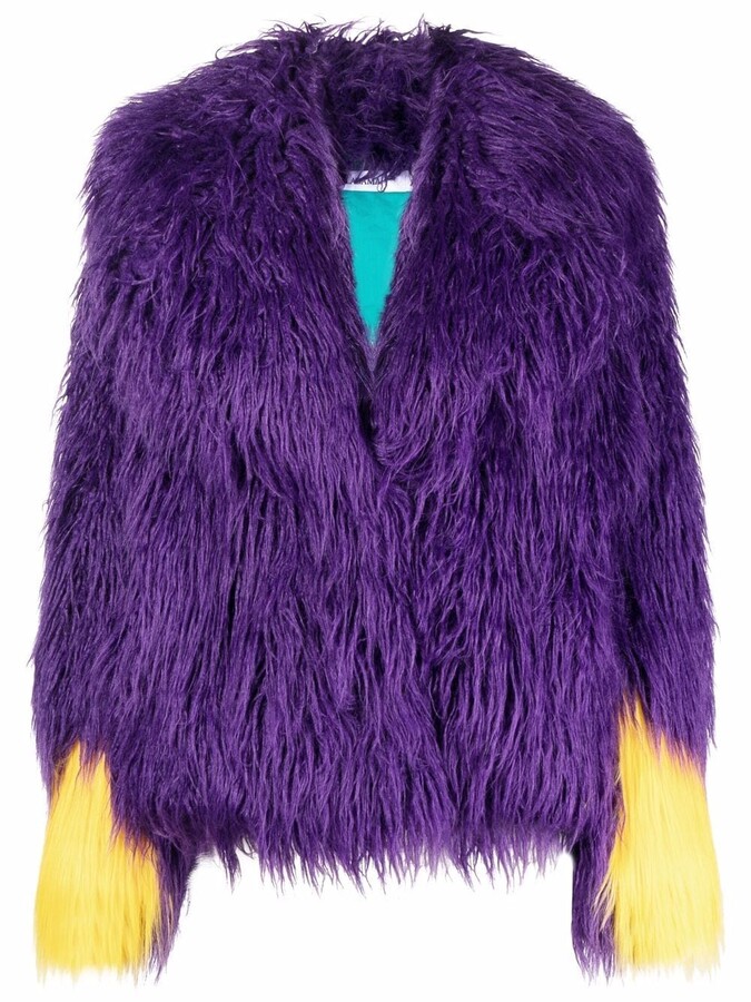 ALABAMA MUSE Jones faux-fur jacket - ShopStyle Fur & Shearling Coats
