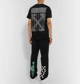 Thumbnail for your product : Off-White Off White Slim-Fit Reflective-Trimmed Cotton-Jersey T-Shirt