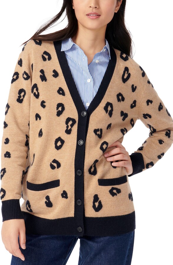 J Crew Leopard Cardigan 2025