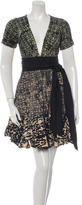 Thumbnail for your product : Donna Karan Printed Wrap Dress