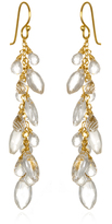 Thumbnail for your product : Wendy Mink Crystal Cluster Drop Earrings