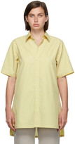 Thumbnail for your product : AURALEE Yellow High Density Light Weather Shirt