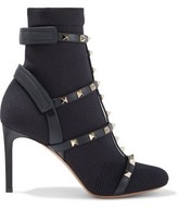 valentino rockstud booties sale