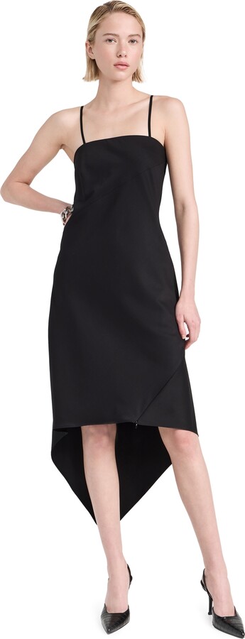 Helmut Lang Scarf Hem Dress