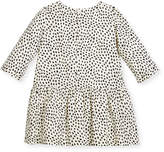 Thumbnail for your product : Bonpoint Long-Sleeve Heart-Print Dress, Size 3-8