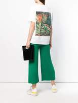 Thumbnail for your product : Kenzo cropped pleat trousers