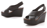 Thumbnail for your product : Steven Genesis Slingback Wedge Sandals