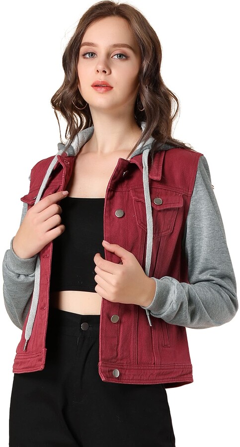 red denim jacket size 20