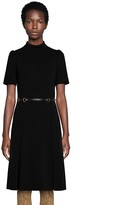 Thumbnail for your product : Gucci Viscose dress with Horsebit