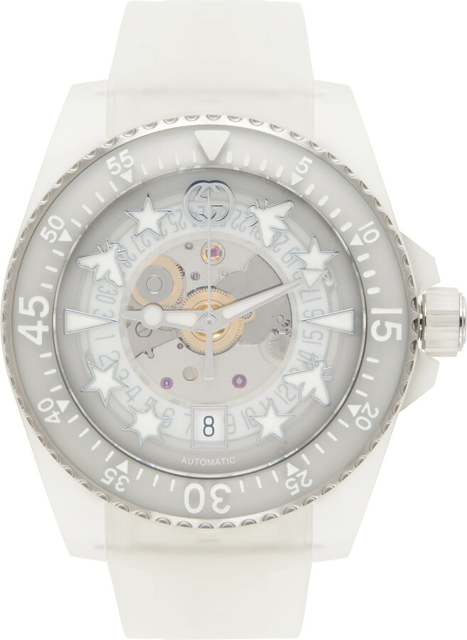 Gucci Transparent Dive Watch - ShopStyle
