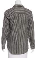Thumbnail for your product : Jenni Kayne Striped Button-Up Top w/ Tags