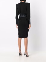 Thumbnail for your product : Emporio Armani V-neck pencil dress
