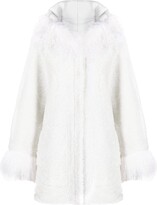 Loly hooded shearling jacket 