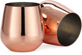 Thumbnail for your product : Neiman Marcus Rose Gold Stemless Wine Glasses, Set of 2