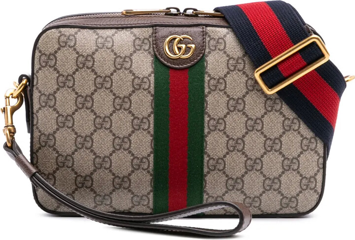 Gucci Pre-Owned 2016-2025 Small GG Supreme Web Ophidia crossbody bag