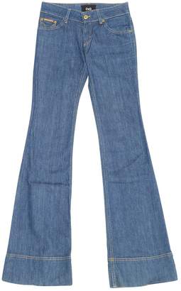 Dolce & Gabbana \N Blue Cotton - elasthane Jeans