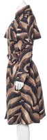 Thumbnail for your product : Ferragamo Printed Trench Coat
