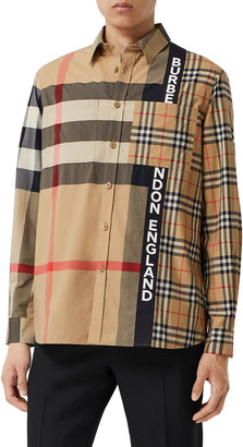 burberry plaid men's