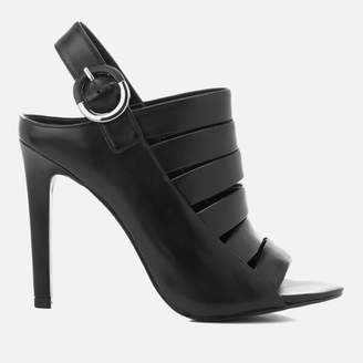 KENDALL + KYLIE Women's Mia Strappy Leather Heeled Sandals