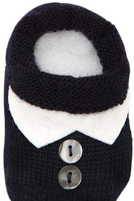 La Perla Cotton Interlock Romper, Socks & Hat