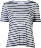 T By Alexander Wang - striped T-shirt - women - Lin/Rayonne - S