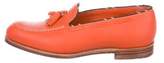 Thumbnail for your product : Barker Black Leather Tassel Dress Loafers orange Leather Tassel Dress Loafers