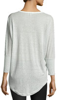 Thumbnail for your product : Joie Long-Sleeve Striped Shirt, Silver/Porcelain