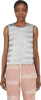 Thumbnail for your product : Ashish White Sequinned Tank Top