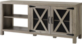 Thumbnail for your product : Hewson 58In Mesh Door Industrial Media Console Stand