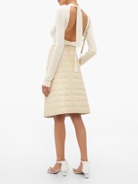 Thumbnail for your product : Petar Petrov Kienna Open-back Sweater - Beige