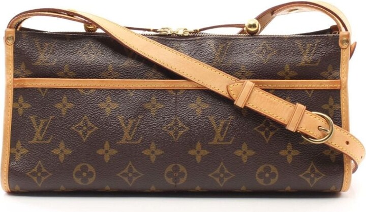 Louis Vuitton Popincourt Brown Canvas Shoulder Bag (Pre-Owned